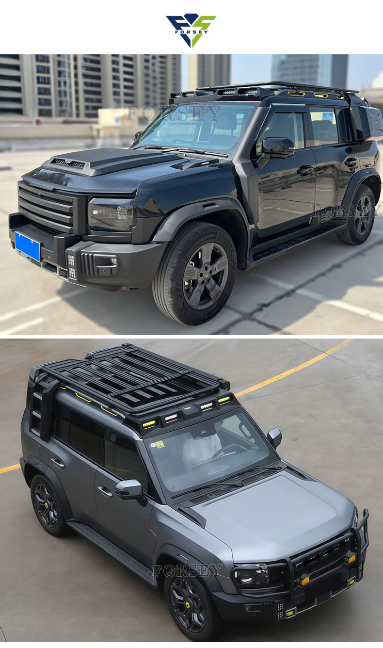 Suitable for Chery Jetour T2, easy-to-install travel rack car roof luggage rack