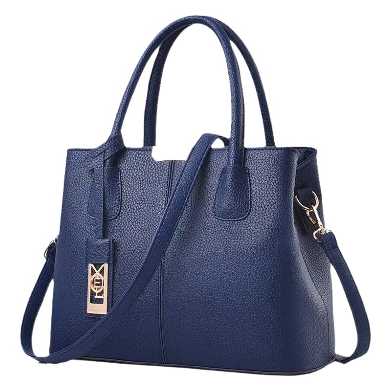 Transfronterizo nuevo bolso al por mayor simple moda bolso de hombro de moda versátil textura de las mujeres bolsa de mensajero de gran capacidad