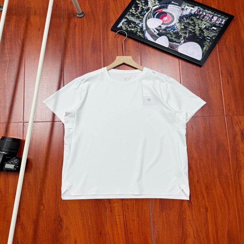 2025年新作夏 LULU メンズ 速乾 半袖 デイリー 通勤 万能 カジュアル Tシャツ|undefined