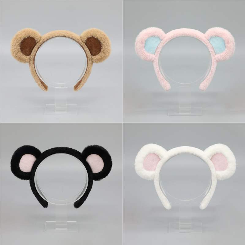 工場では、カスタマイズされたコミコン獣耳少女コス小道具、手作りの猫、犬、オオカミ、キツネの耳のヘッドバンドを図面とサンプルで加工します。|undefined