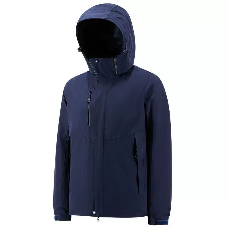 羽绒服情侣男女式三合一羽绒服冲锋衣冬季新款净面休闲运动厚外套