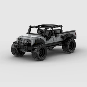 Конструктор MOC-85483: внедорожник Jeep Gladiator 8 деталей