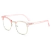 C37-Powder Silver Frame-Anti-Blue Light