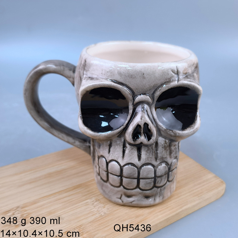 La selección estricta de Halloween taza creativa pintada vendaje taza Zombie taza 3D tridimensional taza fantasma divertido taza