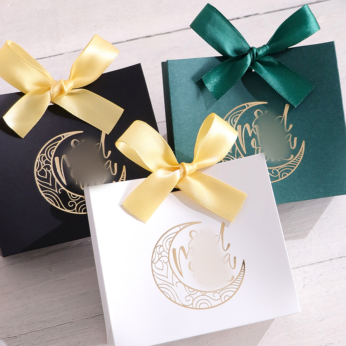 跨境古尔邦节宰月亮星星节纸盒糖果纸盒饼干糖果小礼品包装盒现货