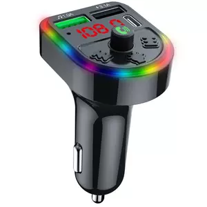 Yeni F21 gərginlik aşkarlayan avtomobil MP3 Bluetooth pleyer USB sürətli şarj FM ötürücü