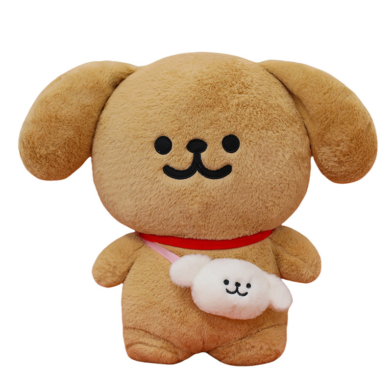 新しいサッチェルライン子犬ぬいぐるみ人形スマイリードッグ人形ラグドール子供のギフトメーカー卸売|undefined
