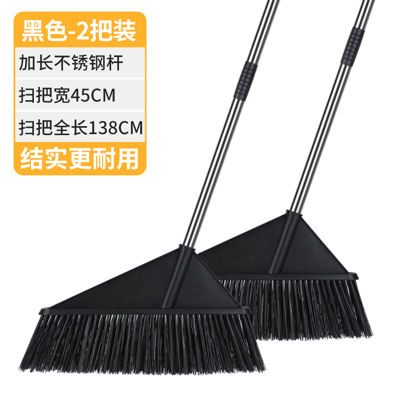 대박 [업그레이드된 두꺼운 스테인레스 폴] 45cm 빗자루머리/2개