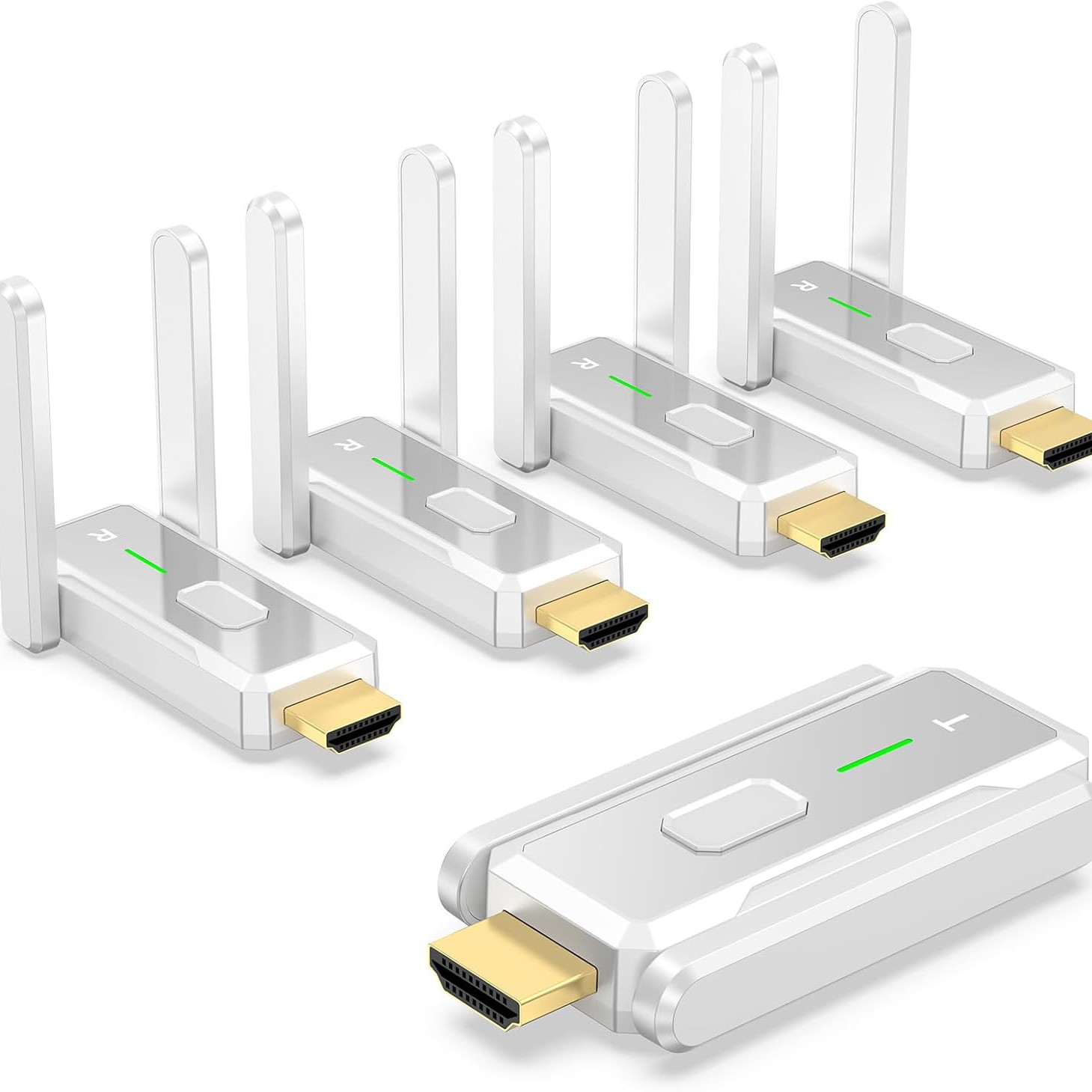 Kabelloses HDMI-Verlängerungskabel 150m 1080P Video-Sender 1-zu-n Wireless Video-Transmitter Bildschirm-Casting-Gerät