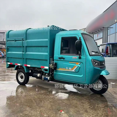 License-Able Three-Wheeled Sanitation Work Vehicle Elektrik zibil maşınları