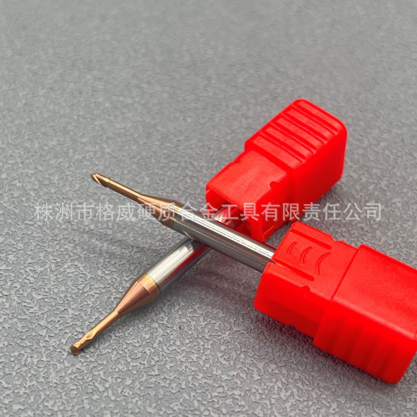 公英制2刃球头深沟钨钢铣刀CNC数控刀具硬质合金球头立铣刀