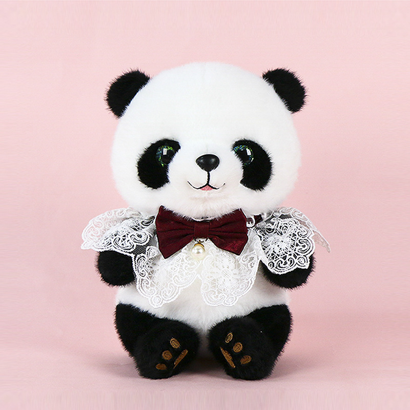 27cm Beibei Pearl Red Bow Tie