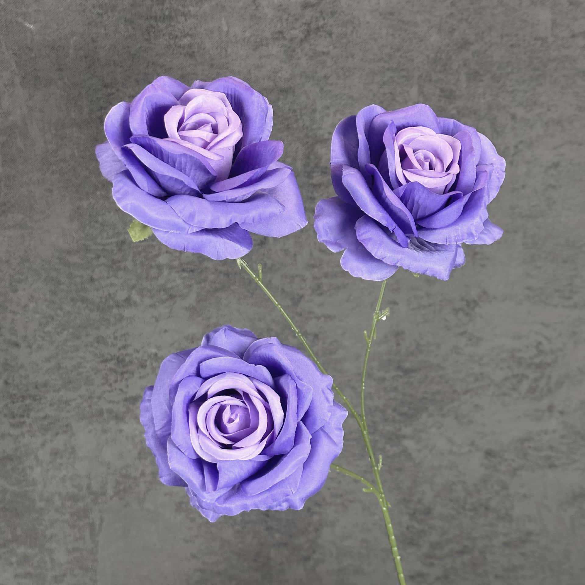 Flor artificial 3 rosas decoración de la escena de la boda decoración del hogar flor de seda hecha a mano decoración de flores falsas transfronterizas al por mayor image 12