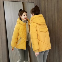 冬季羽絨棉服女短款2021新款韓版寬松棉衣小個子加厚棉襖時尚外套