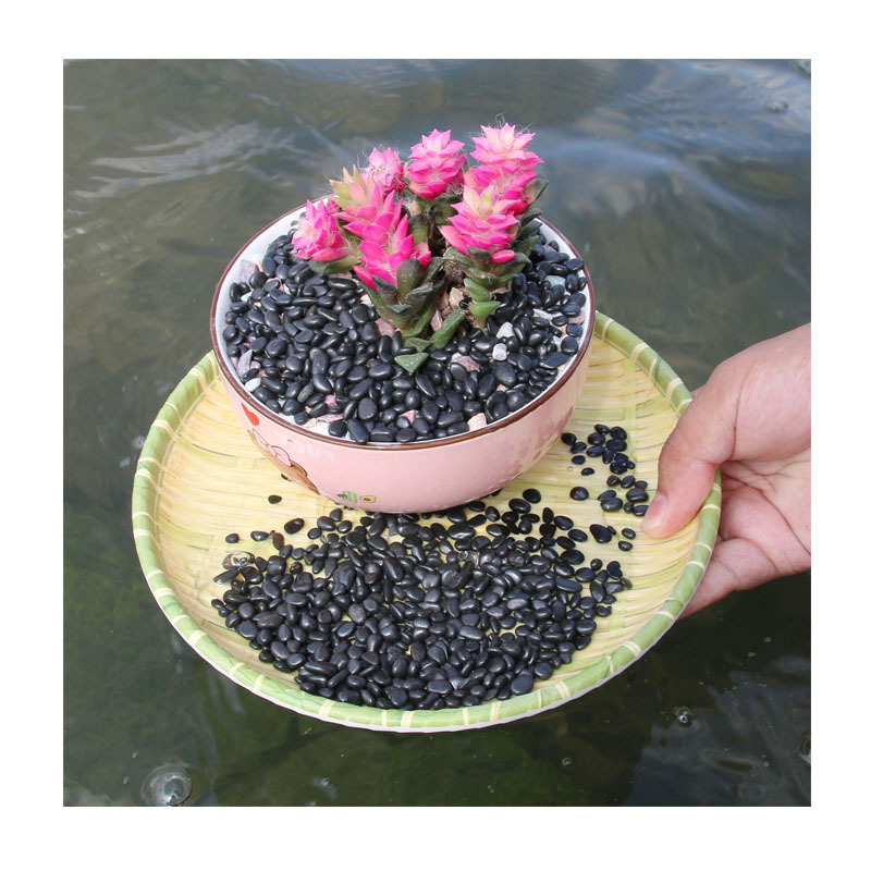 �ֻ�������ɫˮĥʯԲ����ʯŷʽ��ƺ�쾰�п���20kg��װ��ʯ