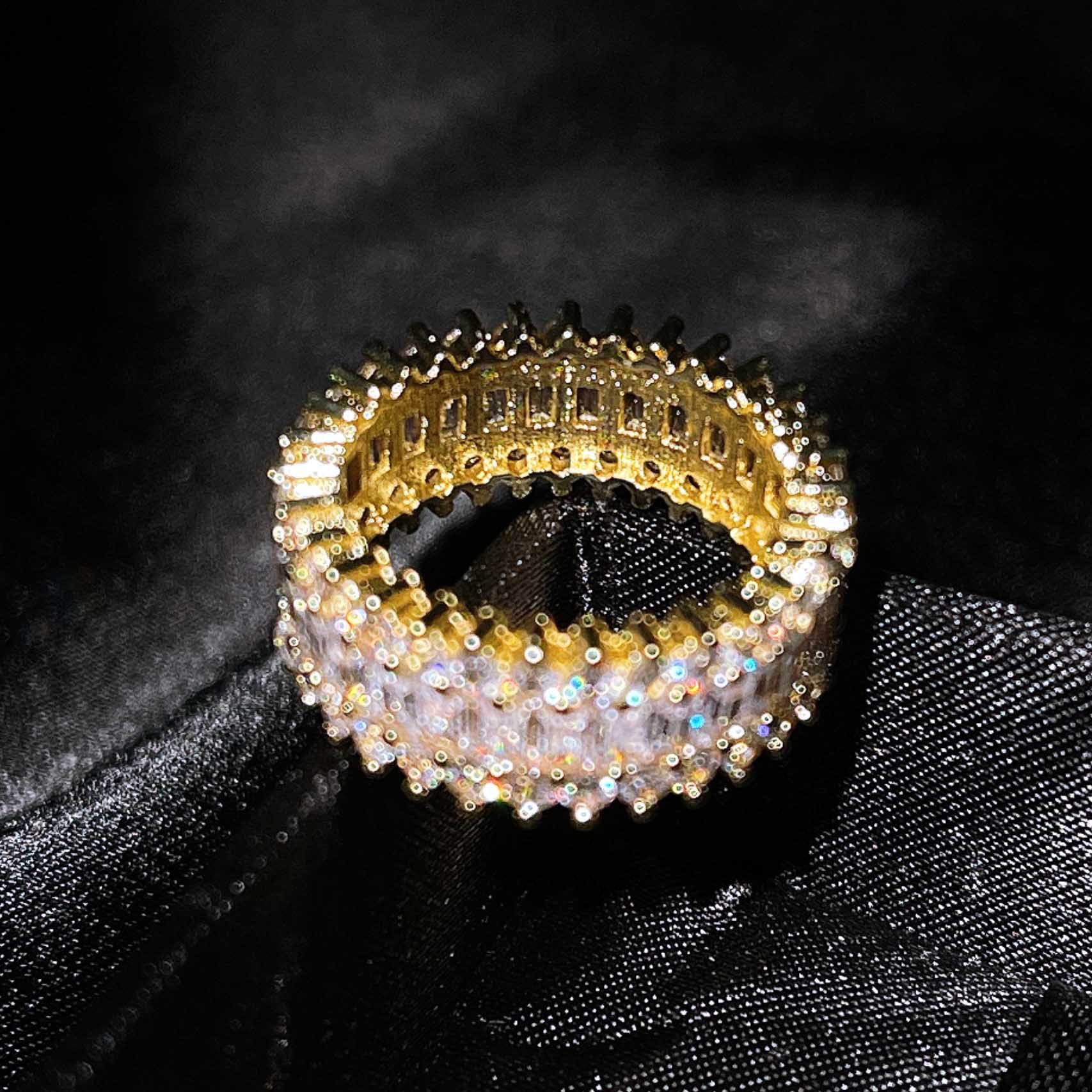 Ring Cross-border Sources Of Inlaid Zircon Ring Creative Fashion Foreign Trade Jewelry display picture 9