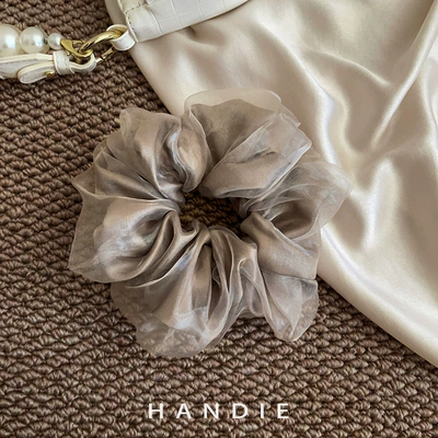 Style Hair Tie Hair Rope Rubber – Saç üçün rezinlər - milk-tea-brown