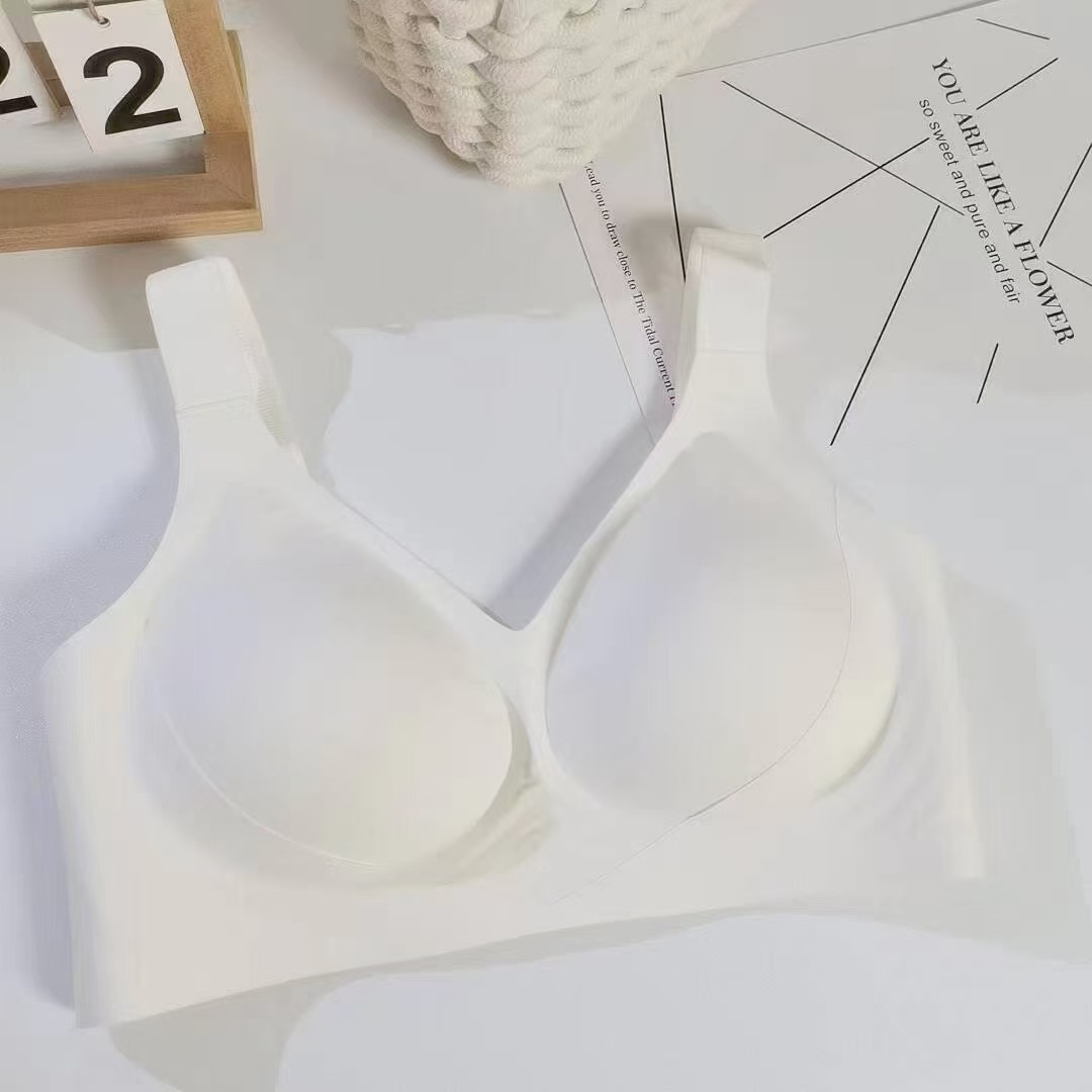 Plus Size Seamless Bra For Women Lifting And Shaping Large Breasts Wire-Free Reducing Side Breast Tissue And Preventing Sagging_voghion.com