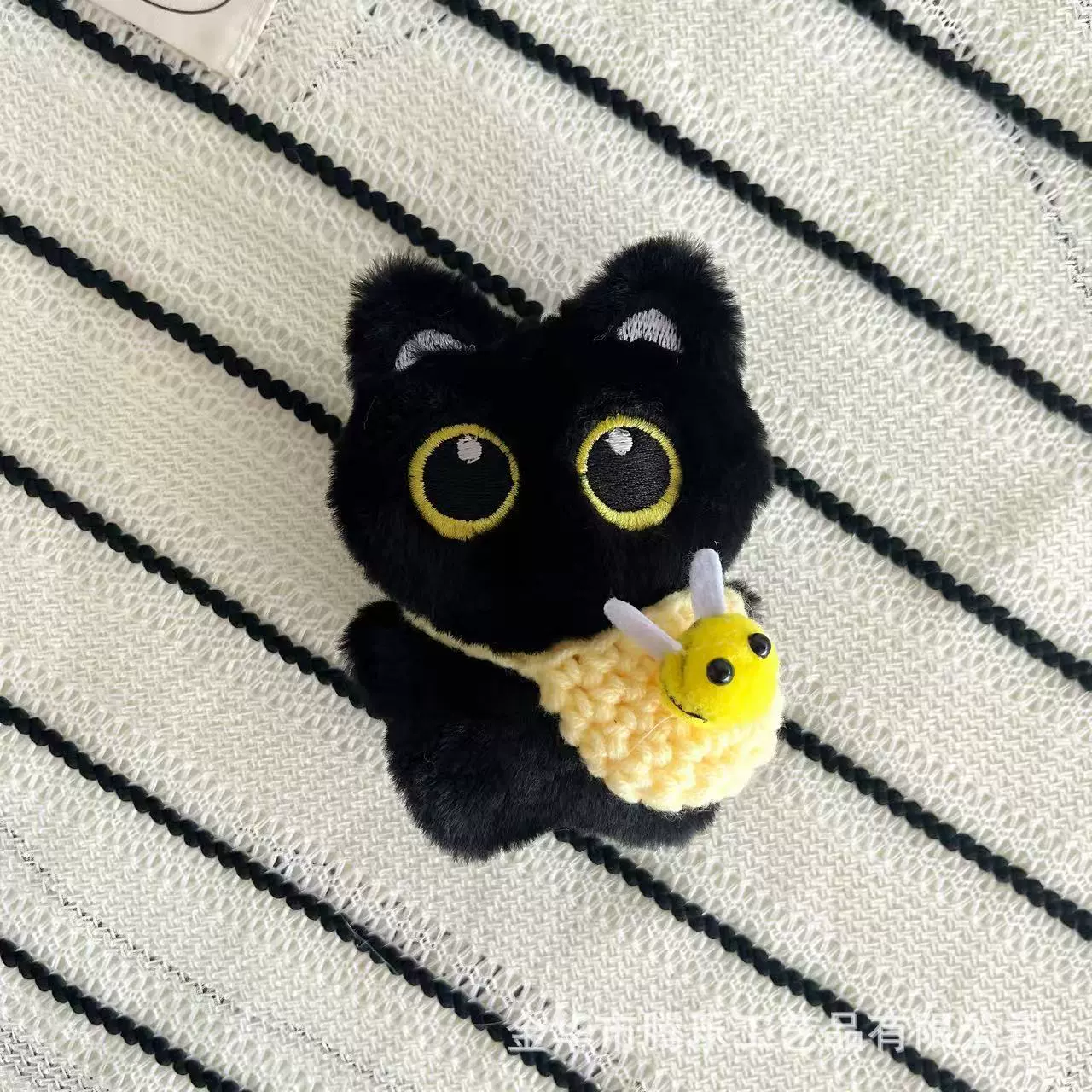 Cute plush pendant, doll, keychain, big eyes