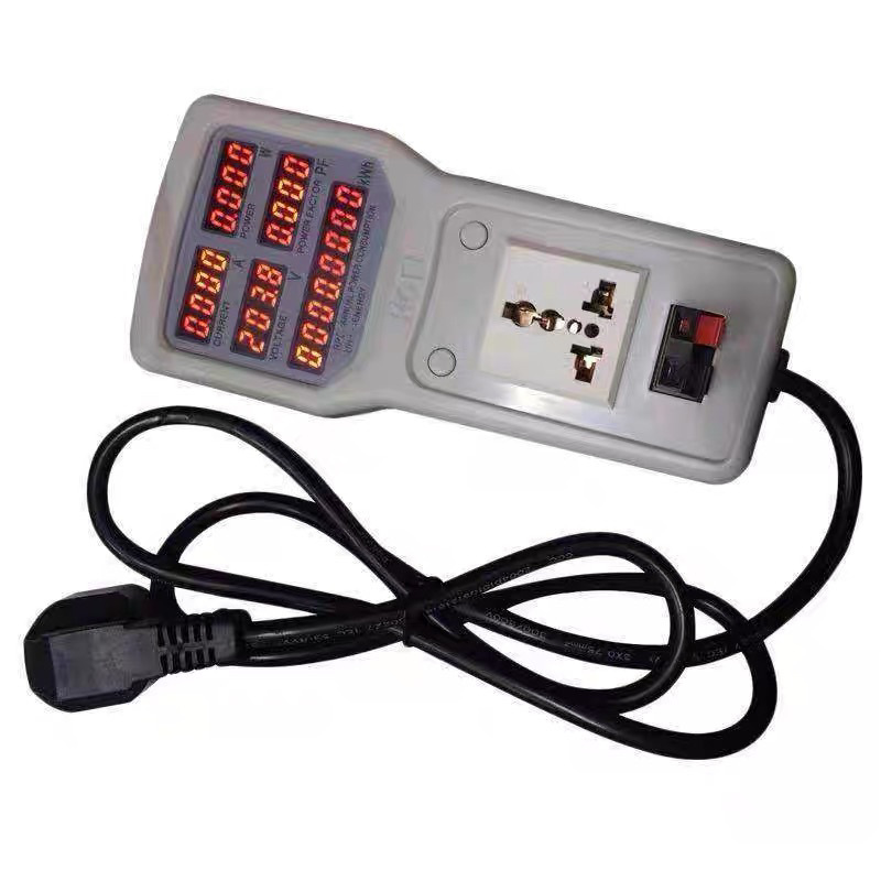 J8Hp Power Meter Power Factor Meter Hongpin 9 Tester Power Consumption Led Monitor Energy-Saving Lamp Power Meter 800g3