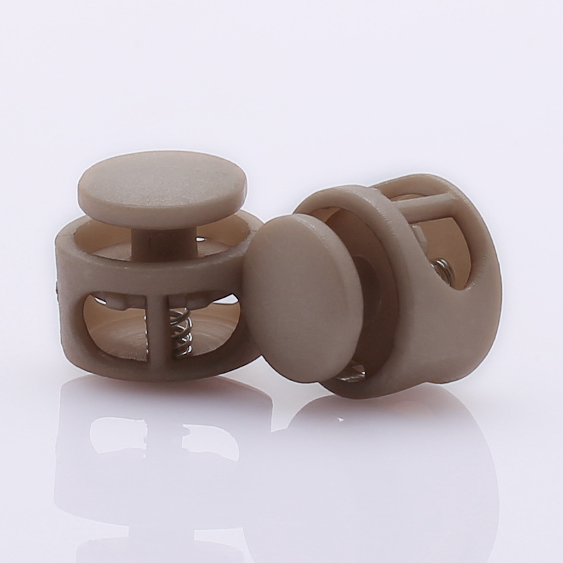 Soporte para hebillas de resorte de plástico teñidas a medida, mochilas, mochilas, zapatos antideslizantes, cintura de pantalón, hebillas de ajuste de cuerda