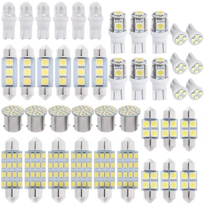 Set 42PCS T10 Clearance Light: Qìchē License plate lamp