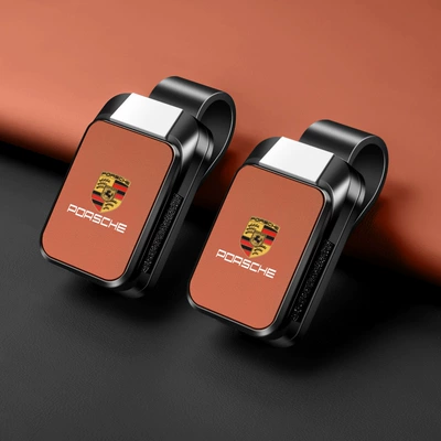 718Macan Panamera Storage Rack | Car Glasses Clip/Bill Clip