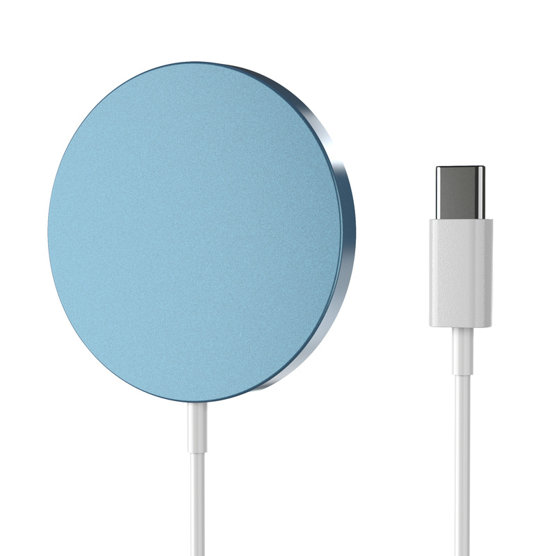 マグネット式ワイヤレス充電器、ロゴ印刷対応、MagSafe対応、Apple AirPods、Samsung対応、マグネット式充電器|undefined