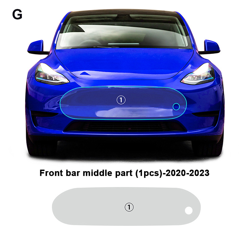 Cross-border exclusive for Tesla Model3_Y17-23TPU invisible paint anti-scratch brightening protective film
