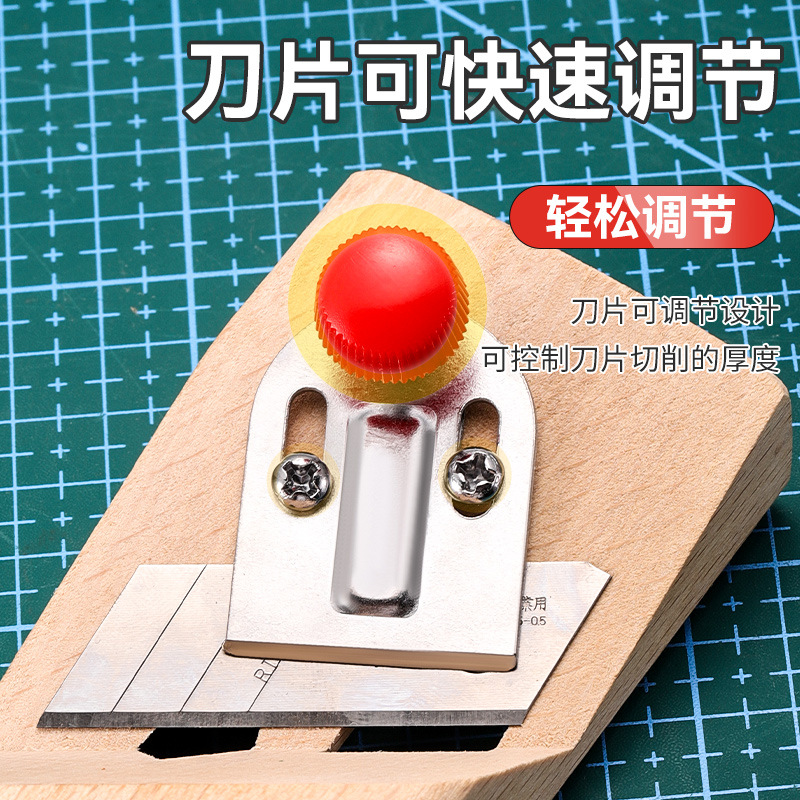 Tablero de yeso Dispositivo de achaflanado en forma de V Recorte de 45 grados Gran bisel Junta de absorción de sonido en forma de ocho costuras especial Cepilladora Carpintería Achaflanado artefacto