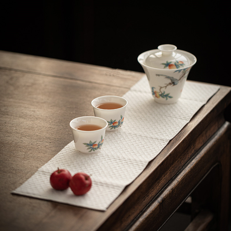 Simple espesado absorbente toalla de té mantel hogar sala de té simple algodón y lino de gama alta olla cuadrada estera de la toalla ceremonia del té Accesorios