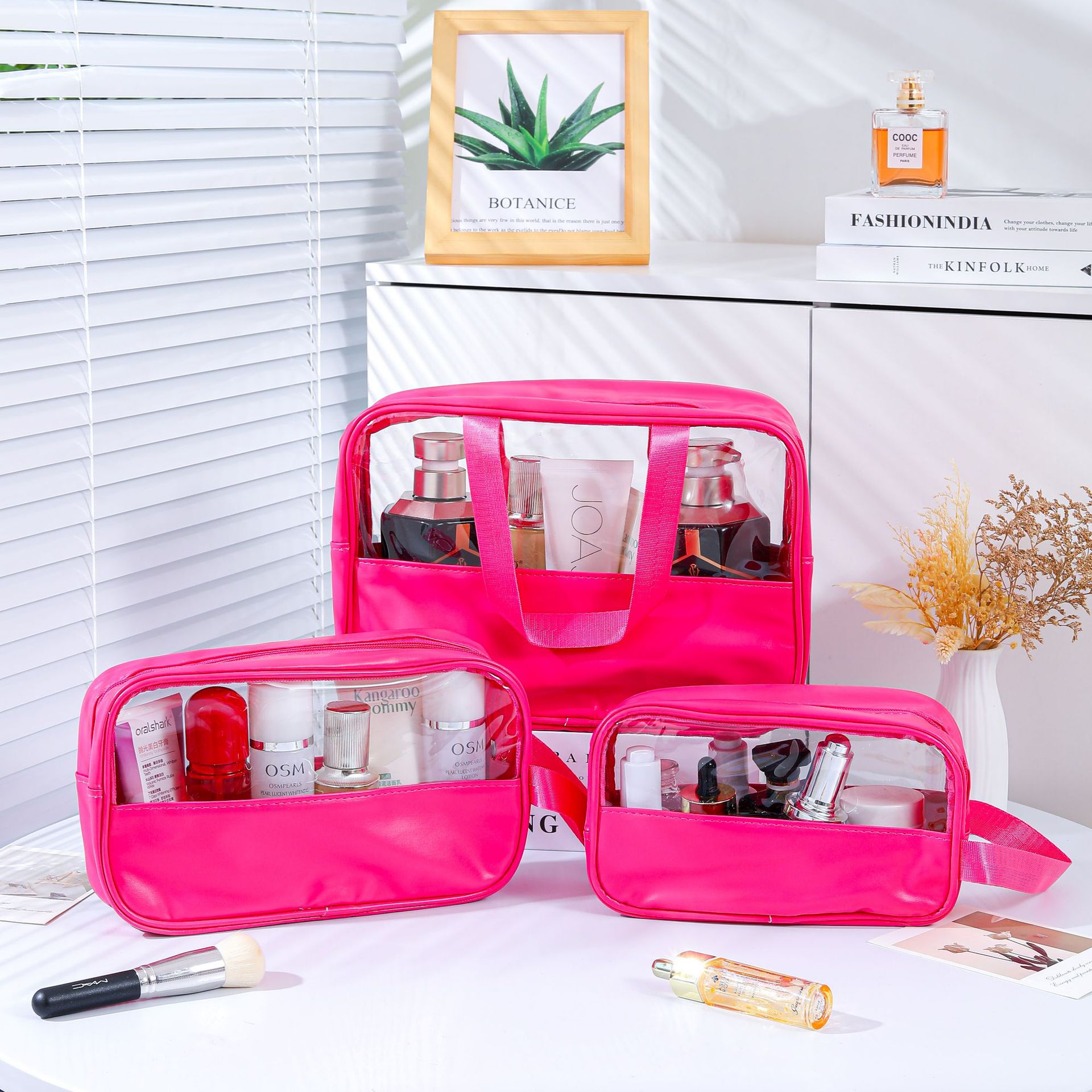 Bolsa de baño portátil de alta calidad, baño portátil, natación, playa, viaje, bolsa de almacenamiento de artículos de higiene y maquillaje de gran capacidad