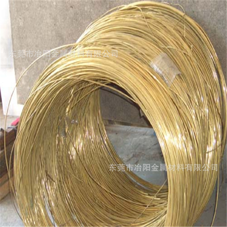 退火软铜丝H65黄铜线调直定尺加工 1.2mm 1.4mm 1.5mm