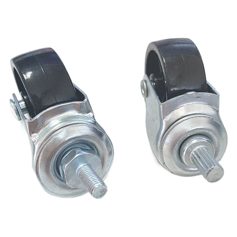 Оптовая 1,5-дюймовая мебель универсальное колесо пластиковая нить PP колесо рицинус журнальный столик колесо диван шкаф шкив свет