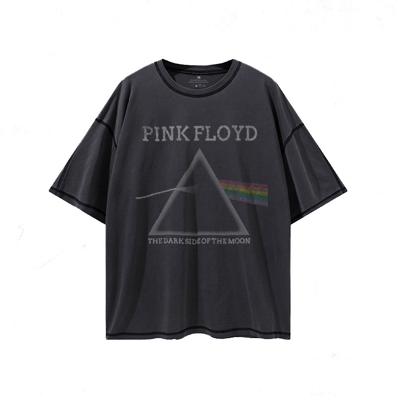 PINK FLOYD Pink Floyd david bowie Rock nirvana Band oasis short sleeve T-shirt PINK FLOYD Pink Floyd david bowie Rock nirvana Band oasis short sleeve T-shirt