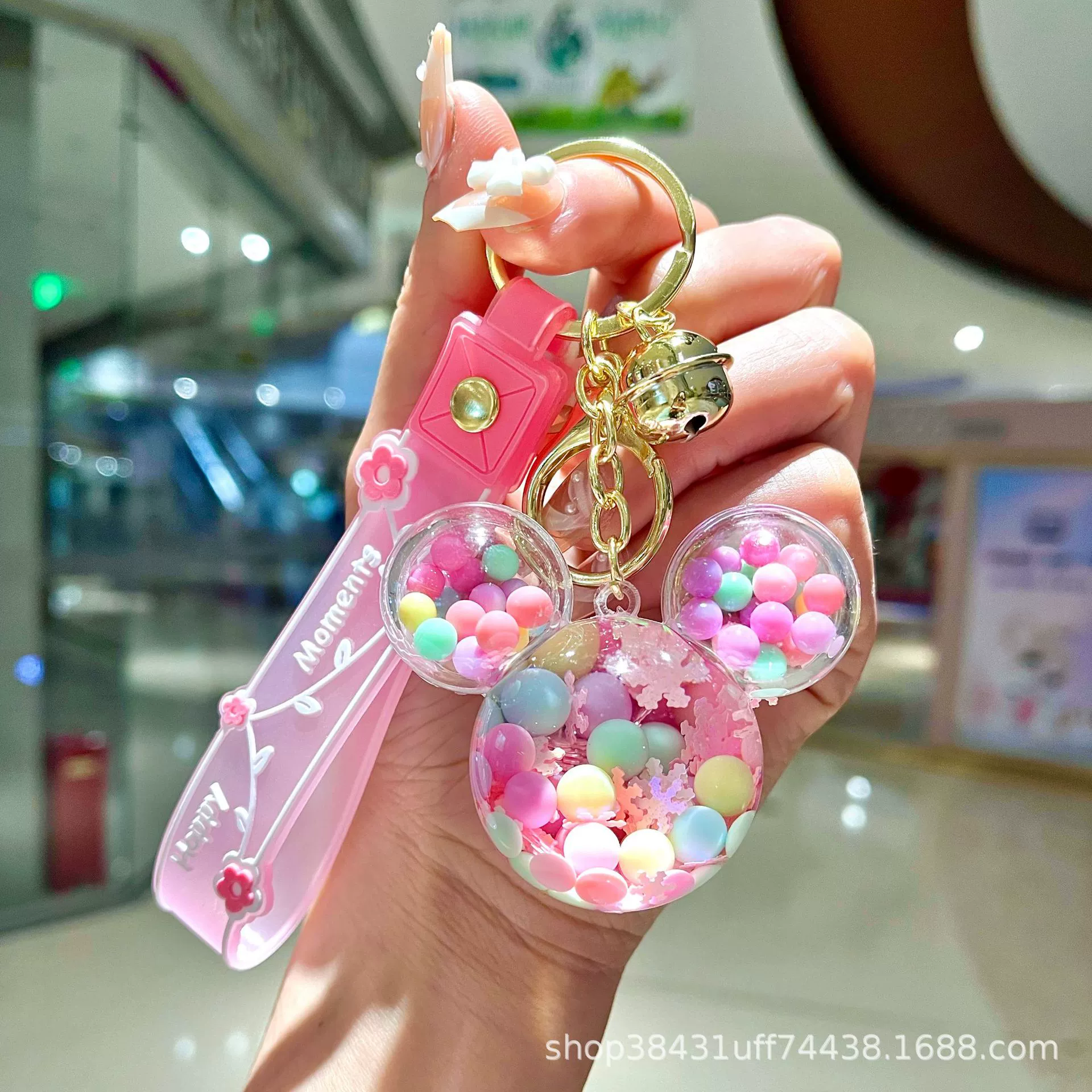 Acrylic keychain, pendant for keys