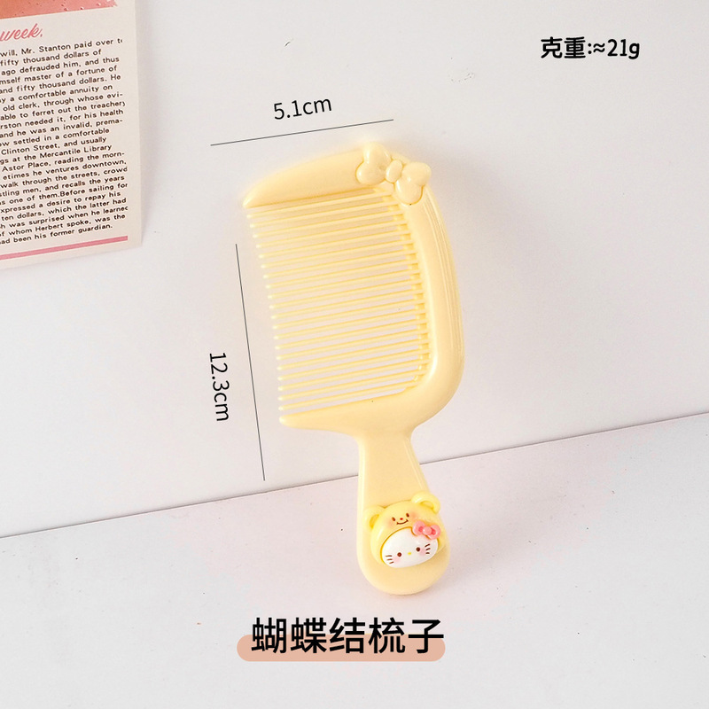 新款卡通可爱小猫系列气垫梳小巧便携迷你气囊梳按摩梳女生小梳子|undefined