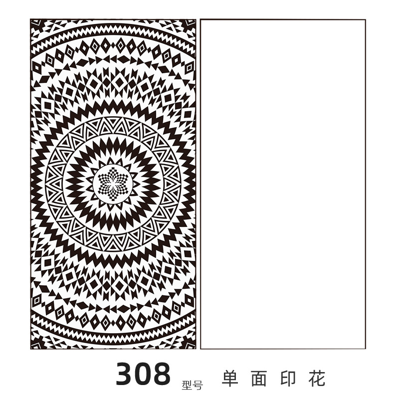 308 양면 벨벳 극세사