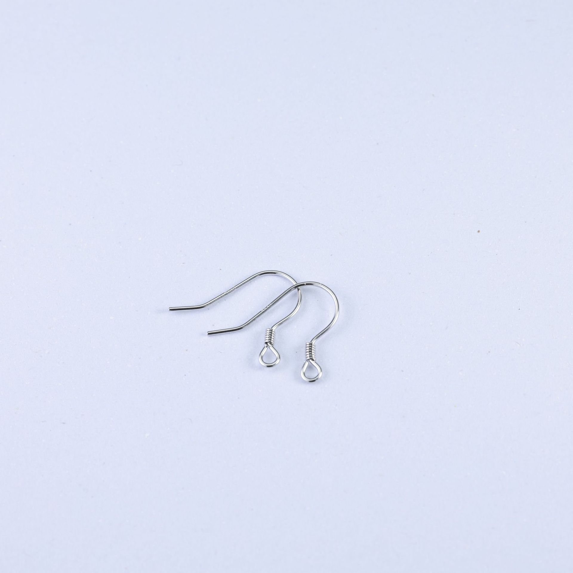 925银耳环配件diy手工耳钉耳勾耳钩自制纯银耳饰品耳坠挂钩子材料