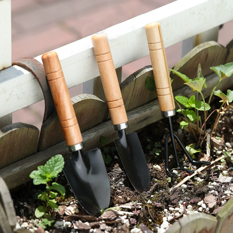Садовые инструменты большой набор из трех частей Садовая лопата для копания почвы
