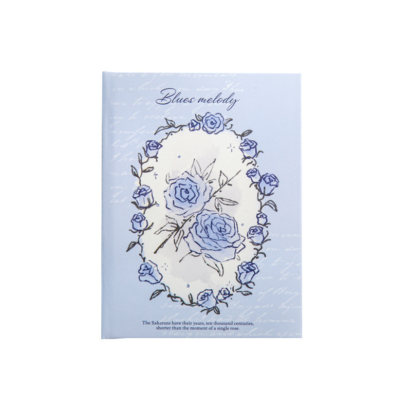 Mr. Paper A7 Rose Chronicle Series Ilustración original Libro de cuentas de mano Mensaje de estudiante Cuaderno de notas