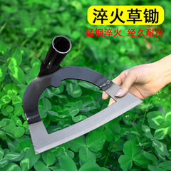 Hollow Handle Cultivator Agricultural Weeding Tool for Farming, Open-Cutting, Weeding, Steel Alloy, Vegetable Gardening, Tilling, Large Size, Thickened, Sharp, Outdoor, Factory
