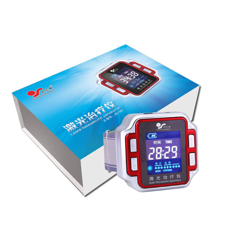 半导体激光治疗仪  舒乐康501激光表 三高腕表理疗器