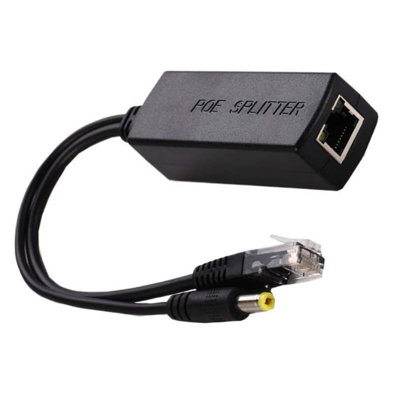 Straight-a través del interruptor separador POE48 a 12V equipo de red de monitoreo Adaptador de módulo de fuente de alimentación