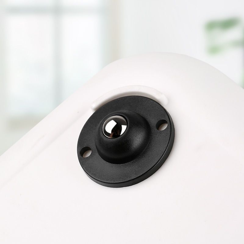 Adhesive Universal Wheels, No-Drill Casters, Household Casters, Ball-Type Universal Silent Wheels, Small Wheels
