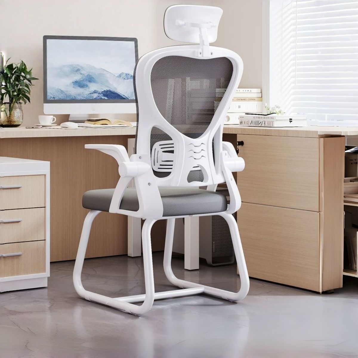 silla de oficina silla de computadora silla de estudio silla de juego de larga duración silla de respaldo de tela transpirable silla de elevación giratoria silla de deporte electrónico