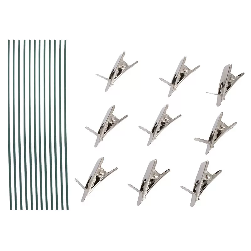 圣诞礼品装饰品夹子圣诞花布置配件金属小花夹家用办公铁夹子批发