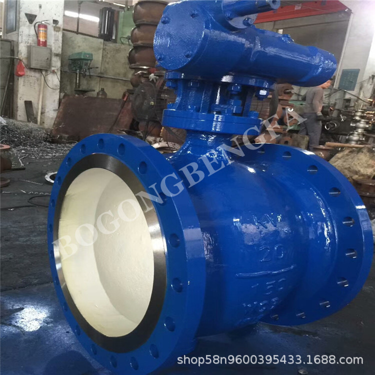 DYQ340Y-40C 大口径上装式偏心半球阀 DN800