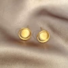 Earrings, cat's eye