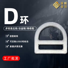 厂家直销锻造日字扣锻造D型环锻打日字环金属日字扣D型双杠环